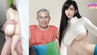 Tifa Lockhart gets her asshole gapped by horny fans in an intense bukkake scene