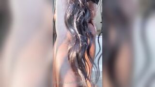 Big black ass and big black tits in a passionate homemade scene