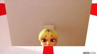 Skinny Dickgirl gets banged by a big cock MILF in 3D Futa Animation