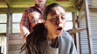 Hot mature Granny enjoys getting her ass fucked hard doggystyle