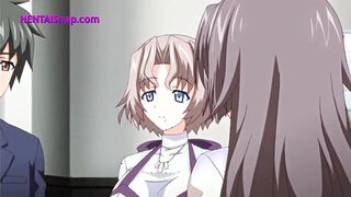 Hentai MILF cries out while riding her sexfriend’s cock