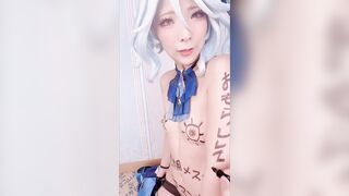 The guy punished his Gacha water flattie baddie