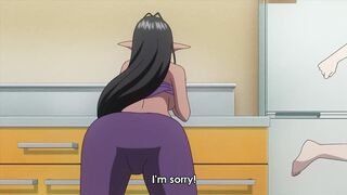 A dark elf’s obsession leads her to follow someone to another world in this uncensored hentai version