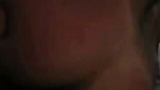 Blonde has an amateur threesome
