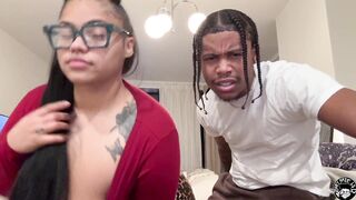 Latina BBW cheats on her husband with Lil D in this hot trailer