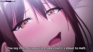 The housewife brought her busty friend to help with the problem - Hentai