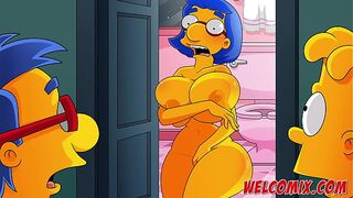 Unreleased sex scenes from the world of Simpsons cartoons