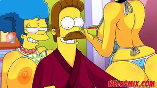 Unreleased sex scenes from the world of Simpsons cartoons
