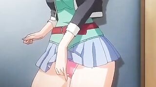 Cute anime girl gets fucked in a cafe, a popular hentai scene