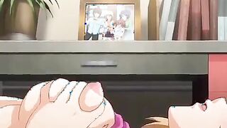 Cute anime girl gets fucked in a cafe, a popular hentai scene