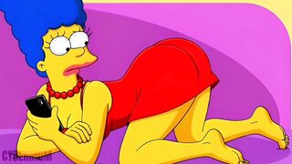 A married housewife cheats on her husband with a big cock