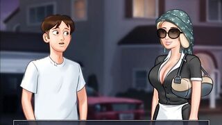 Iwanka gets fucked on a yacht in summertime