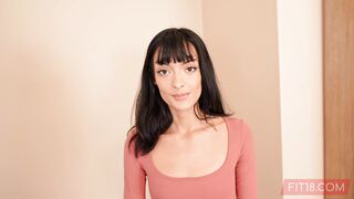 Young girl gets creampied after the initial casting session