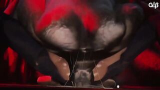 Ada Wong gets fucked by a huge monster cock in this intense scene