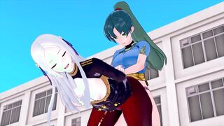 Hentai 3D action with LynL X Edelgard in a steamy lesbian scene