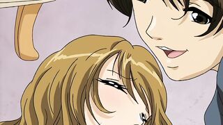 Hentai - A hot MILF is fucking her step son's friend in an uncensored scene