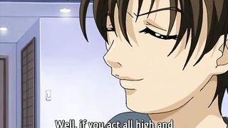 Hentai - A hot MILF is fucking her step son's friend in an uncensored scene