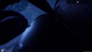 Sensual lesbian sex in the mysterious forest, an unforgettable experience