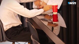 I had to fuck my teacher's cock to pass the exam, I was desperate