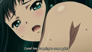 An office lady with huge boobs gets creampied while drawing
