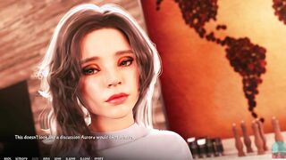 The girl with big boobs fucks her boyfriend using a computer game as an excuse