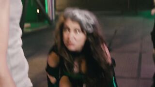 Brunette with huge tits gets her ass smashed hard in this hot scene
