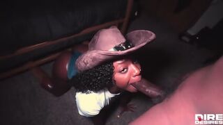 A man fucks a cowgirl with a great ass in 60 fps