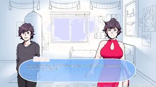 A fat girl has sex with her boyfriend in the snow