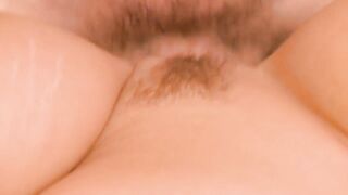 Cock hungry Casey Cumz gets her tongue covered in cum