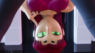 Futa Raven vs Starfire