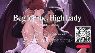 ASMR Audio Porn: Male Dom Fae Lord Fingers Your Pussy on His Throne – In Public, Dirty Talk & Teasing – Erotic Audio Story for Women