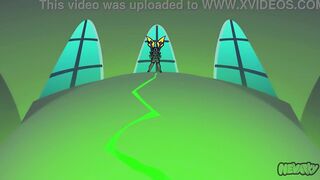 Nevarky's animation of vampire sex with big tits part 2
