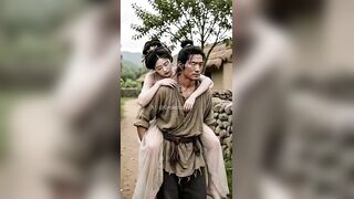 Green Snake Blissful TRAP ❤️🔥 《他敢艹蛇，你敢吗？》 💜🔞 Gorgeous Chinese Creampied CumSLUT